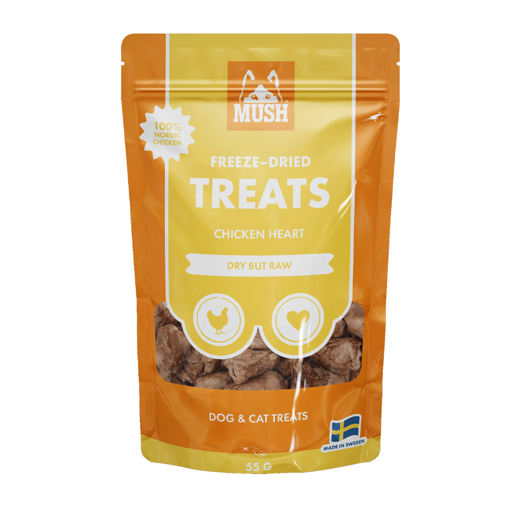 Mush Kyckling Hjärta - 50 G
