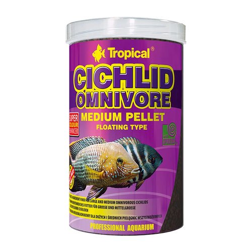 Tropical Cicklid Omnivore Medium Pellet - 360 G | Endast 239 kr! - Zoogiganten