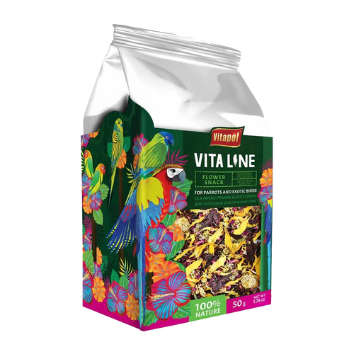 Vita Line Flower Snack 50 G - 4 PACK | Endast 69 kr! - Zoogiganten
