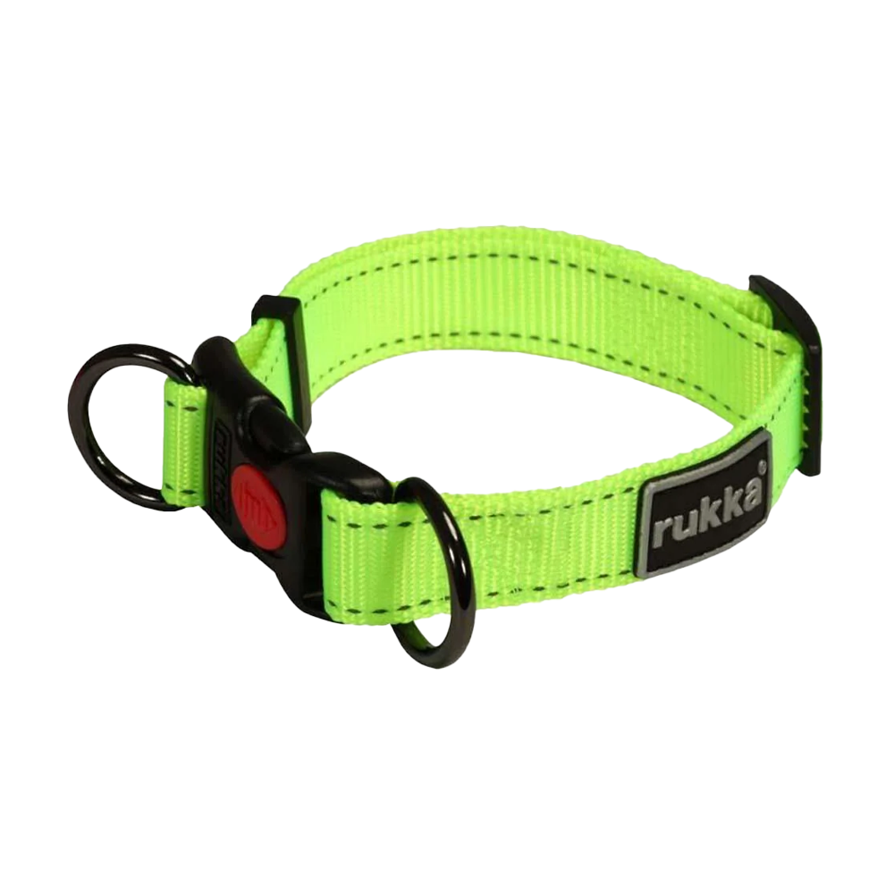 Rukka Bliss Neon Halsband Gul