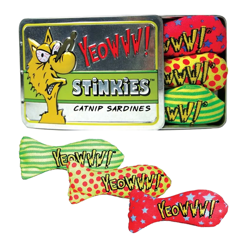 Yeowww Catnip Stinkies - 3 PACK