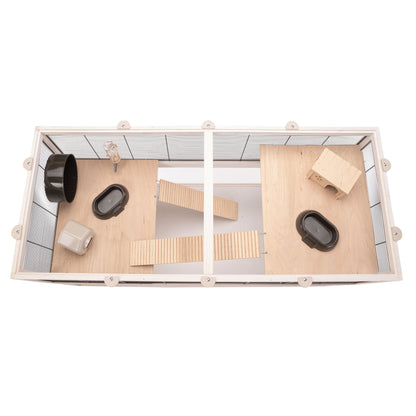 Smådjursbur Domster 120 - Svart