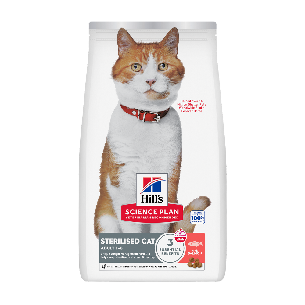 Science Plan Feline Youngad Sterilised Salmon - 15 KG