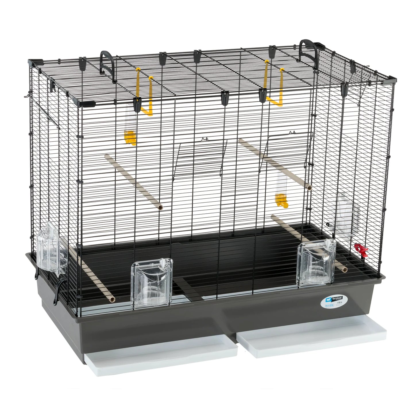 Fågelbur Piano 6 Svart