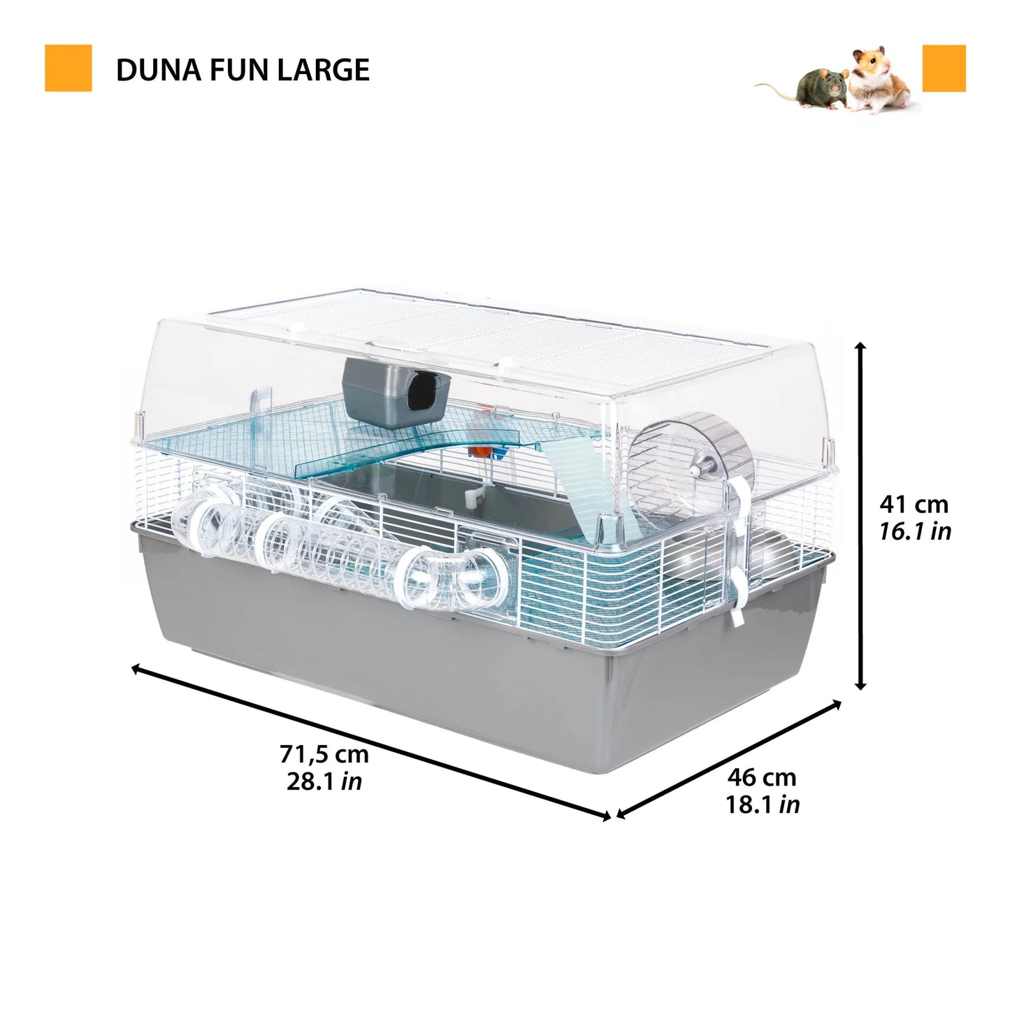 Smådjursbur Duna Fun Large