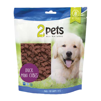 2PETS Dogsnack Duck Minicubes