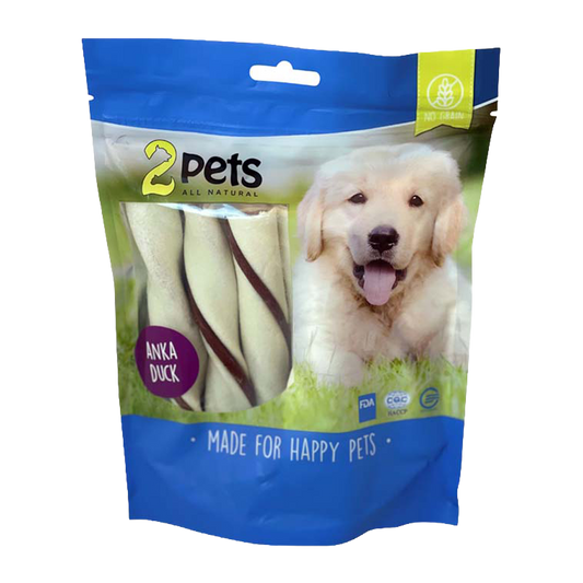 2PETS Tuggtwister M Ankfilé Medium - 170 G