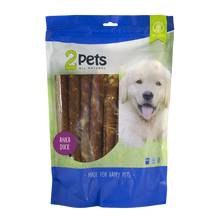 2PETS Tuggrulle M Ankfilé - 28 CM - 12 PACK