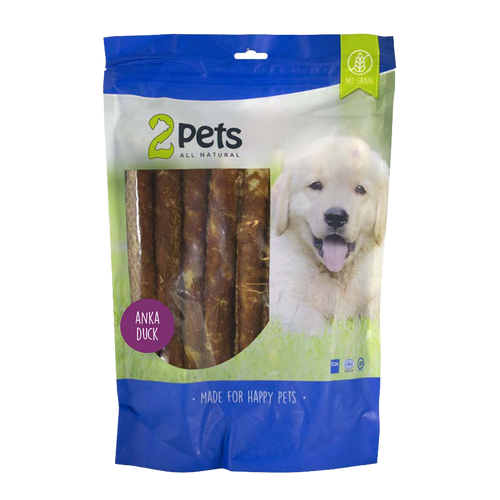 2PETS Tuggrulle M Ankfilé - 28 CM - 12 PACK