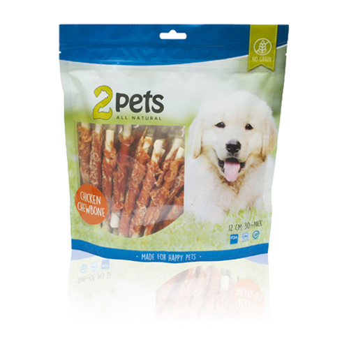 2PETS Tuggpinne M Kycklingfilé - 12 CM