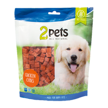 2PETS Dogsnack Chicken Cubes - 400 G