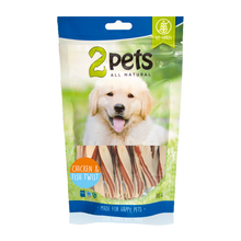 2PETS Dogsnack Chicken&fish Twist - 100 G
