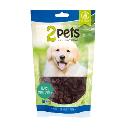 2PETS Dogsnack Horse Minicubes