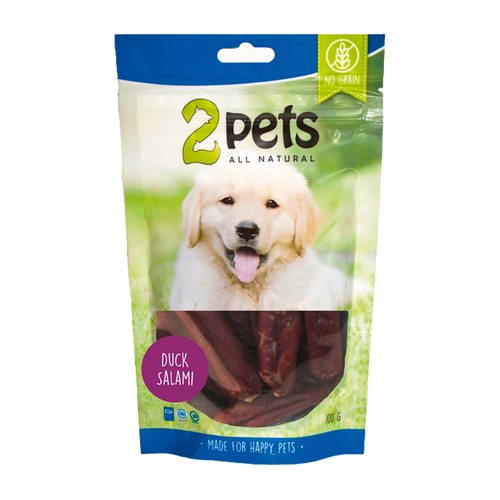2PETS Dogsalami Duck - 100 G