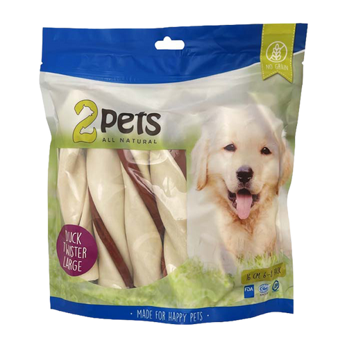 2PETS Tuggtwister M Ankfilé Large - 500 G