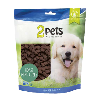 2PETS Dogsnack Horse Minicubes