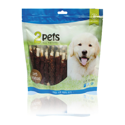 2PETS Tuggpinne M Lamm - 12 CM - 30 PACK