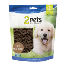 2PETS Dogsnack Lamb Minicubes