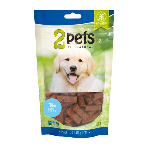 2PETS Dogsnack Tuna Bites - 100 G