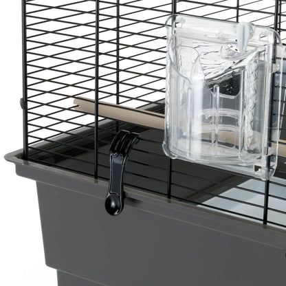 Fågelbur Piano 6 Svart