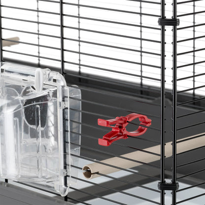 Fågelbur Piano 6 Svart