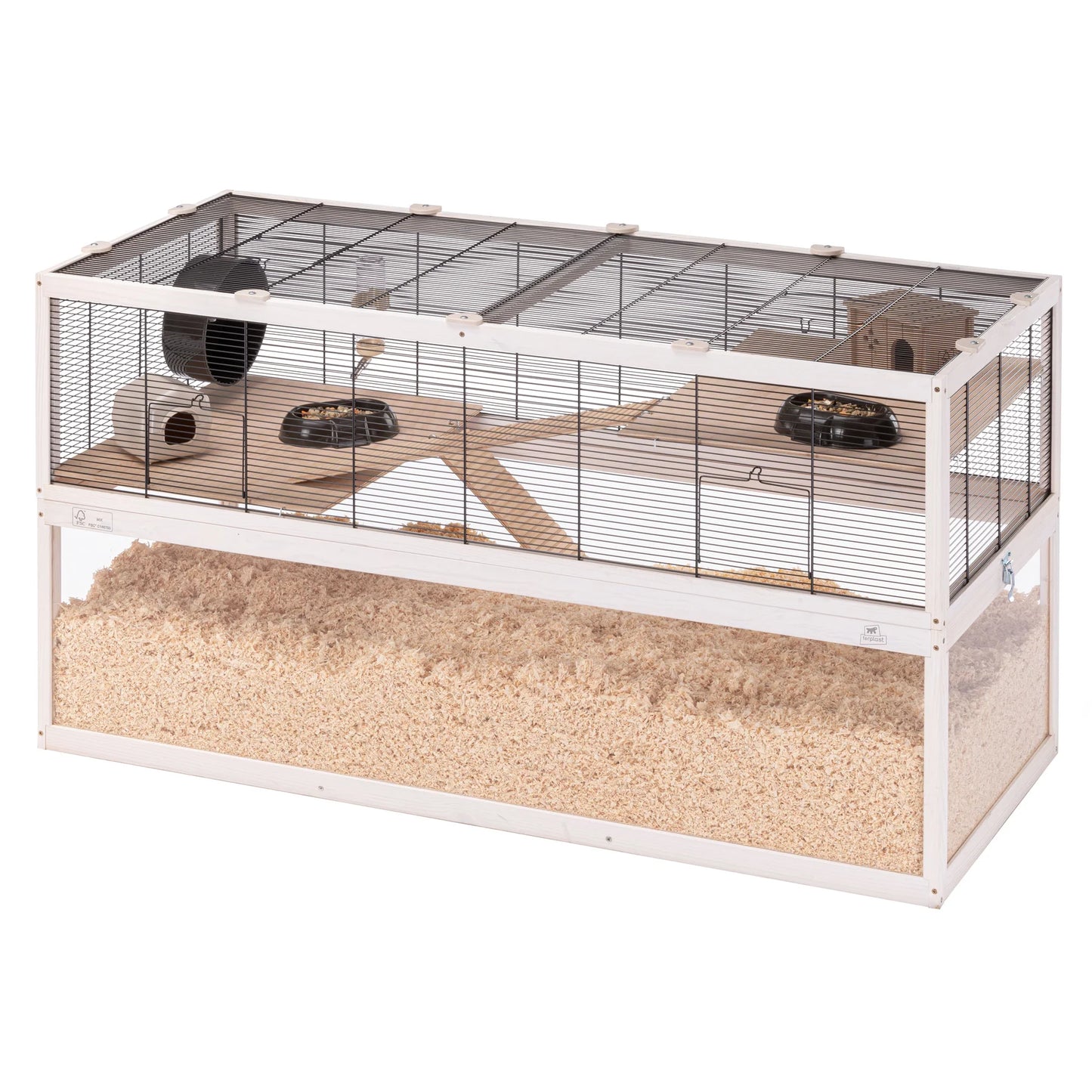 Smådjursbur Domster 120 - Svart