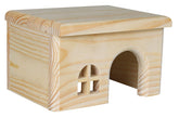 Trähus gnagare - 15x12x15 cm | Endast 129 kr! - Zoogiganten