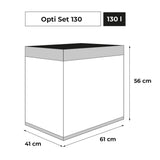 Aquael Opti Set 130 Grey 2.0