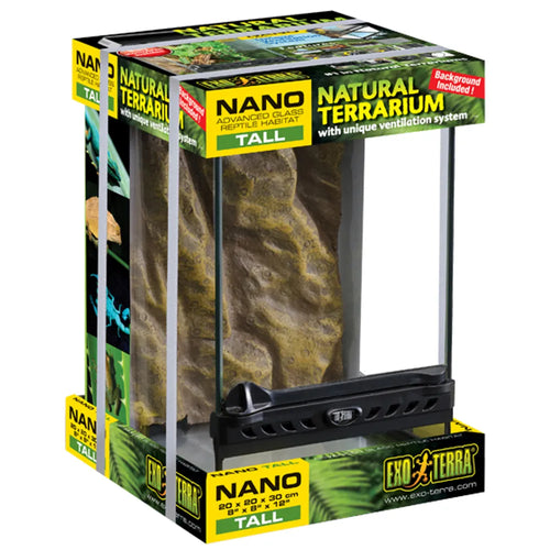 Terrarium Exoterra Nano Tall - 20X20X30 CM