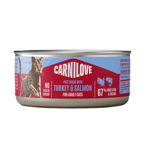 CL Cat Can Paté Turkey & Salmon - 100 G
