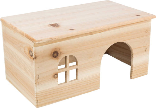 Trähus gnagare - 40x20x23 cm | Endast 399 kr! - Zoogiganten