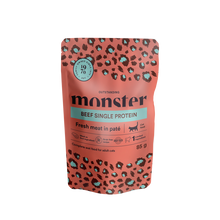 Monster Cat Pouches Adult Beef 85 g (8-pack)