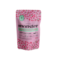 Monster Cat Pouches Kitten Ch/Turk - 85 G