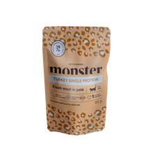 Monster Cat Pouches Adult Turkey 85 g (8-pack)