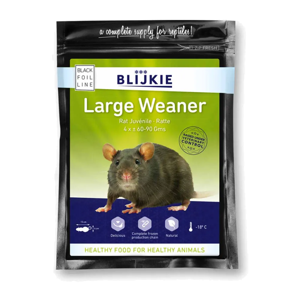 Large Weaner Rat 60-90 G - 4 Pack | Endast 189 kr! - Zoogiganten