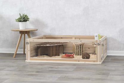 Innehage Marsvin Trä/Plast