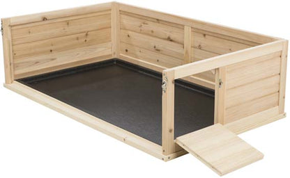 Innehage Marsvin Trä/Plast