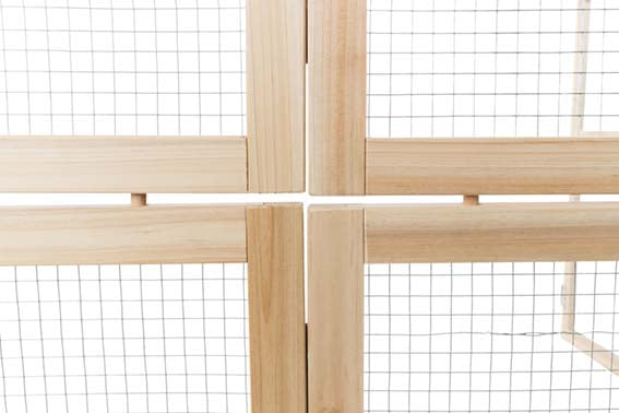 Innehage Marsvin/Kanin Trä i 4 delar