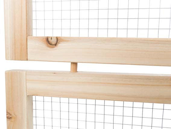 Innehage Marsvin/Kanin Trä i 4 delar