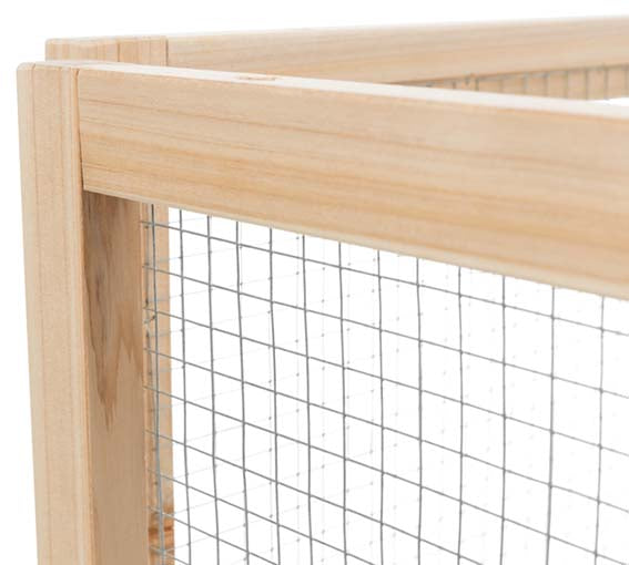 Innehage Marsvin/Kanin Trä i 4 delar