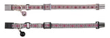Junior Halsband Blommotiv Reflex Snabblås Bjällra Nylon