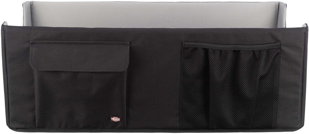 Bilsäte dubbelt svart/grå - 80 × 28 × 39 cm