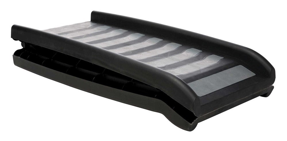Ramp Petwalk, hopfällbar, plast, svart - 39X160 cm