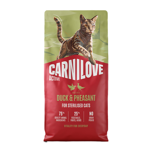 CL Active Cat Duck & Pheasant for Sterilised Adult All Breeds