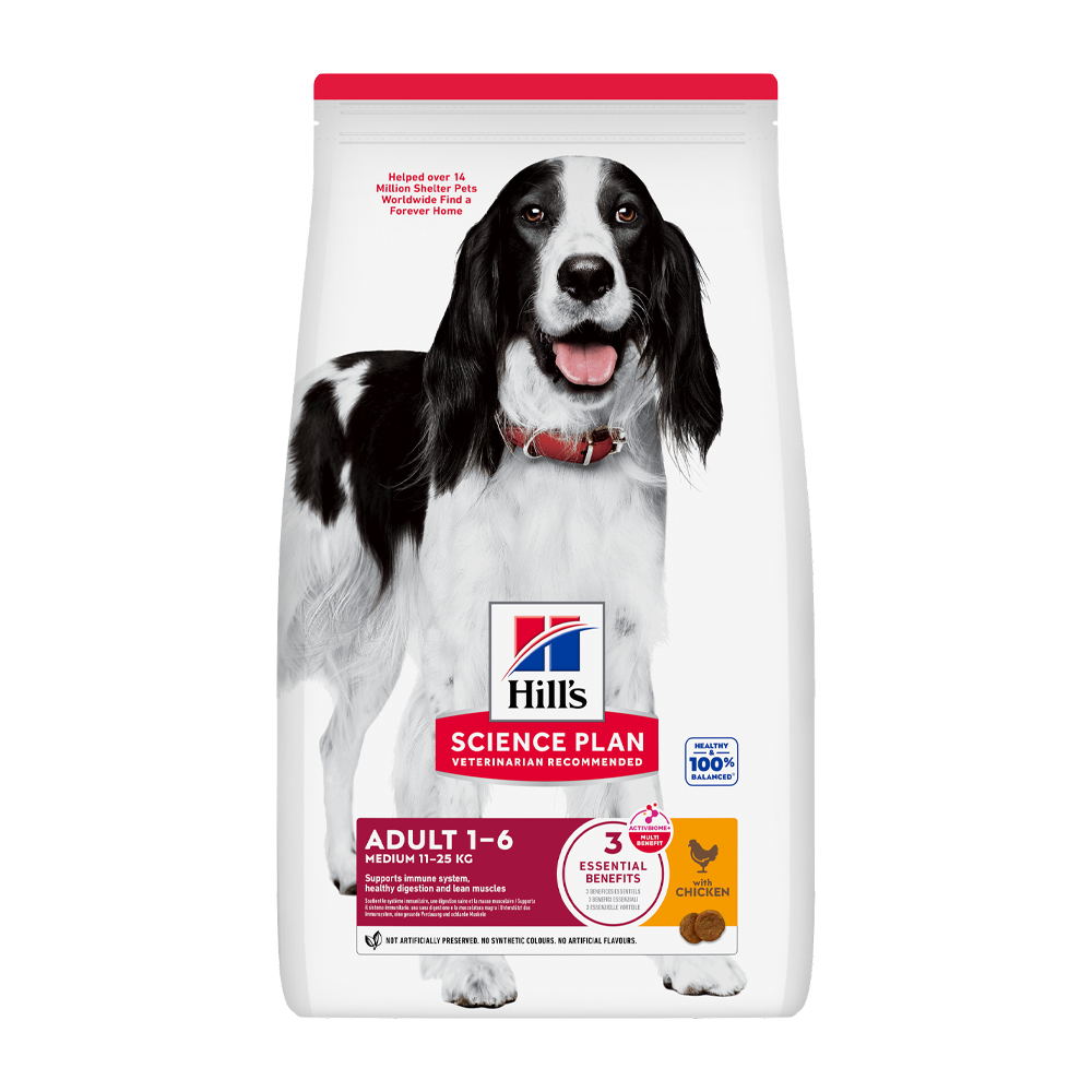 Science Plan Canine Adult Medium Lamb&rice - 2.5 KG