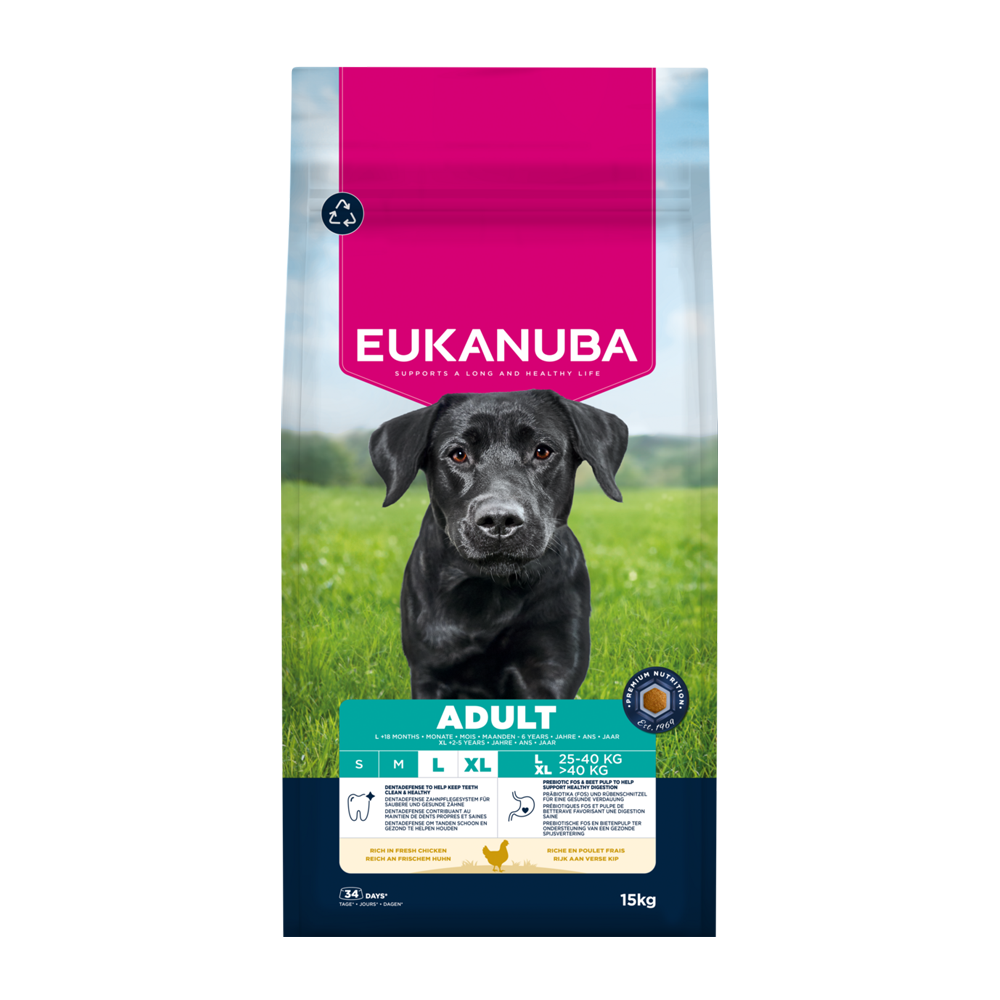 Euk Dog Adult Large - 15 KG