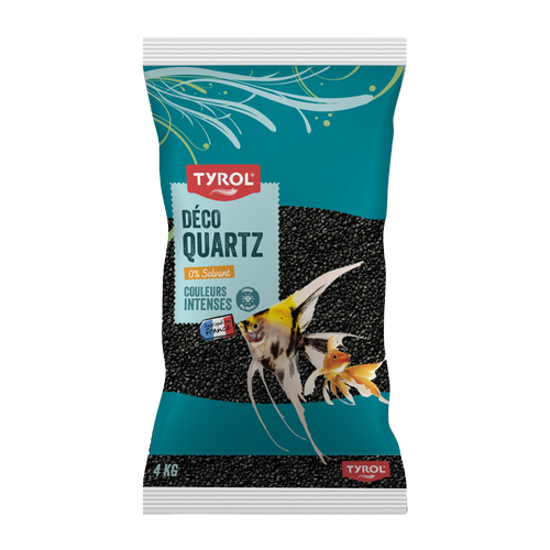 Tyrol Akvariegrus Noir 2-3 mm - 4 KG | Endast 139 kr! - Zoogiganten