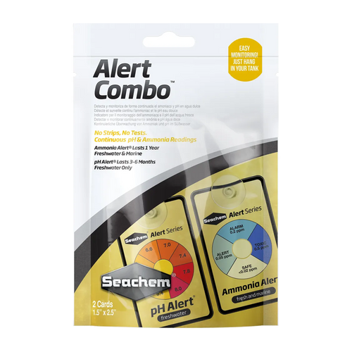 Seachem Alerts Combo Pack 6 Month Ph/Ammonia