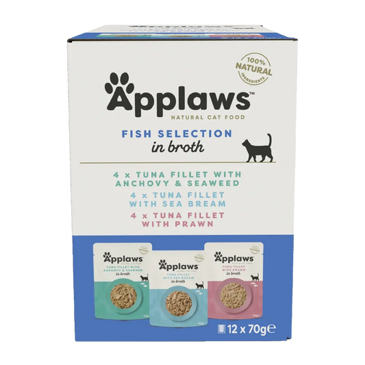 Applaws Katt Påse Fish Multimix - 12X70 G
