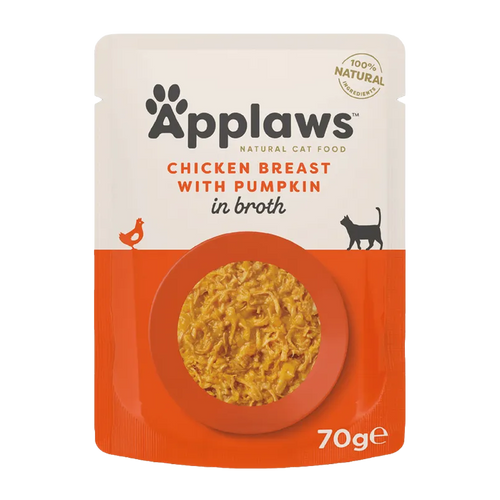 Applaws Katt Påse Chicken & Pumpkin - 12X70 G